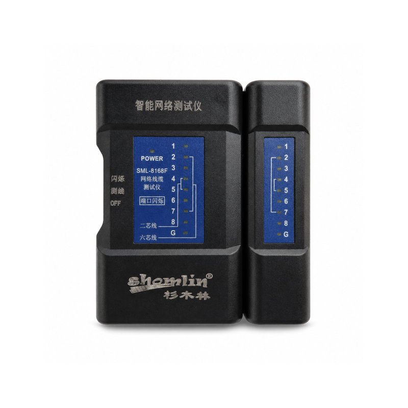 SML-8168D 智能网络测试仪 — SML-8168 系列代表正面外观